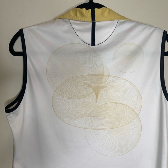 Annika Cutter Buck Sleeveless Polo Shirt Sz Medium - Picture 8 of 9